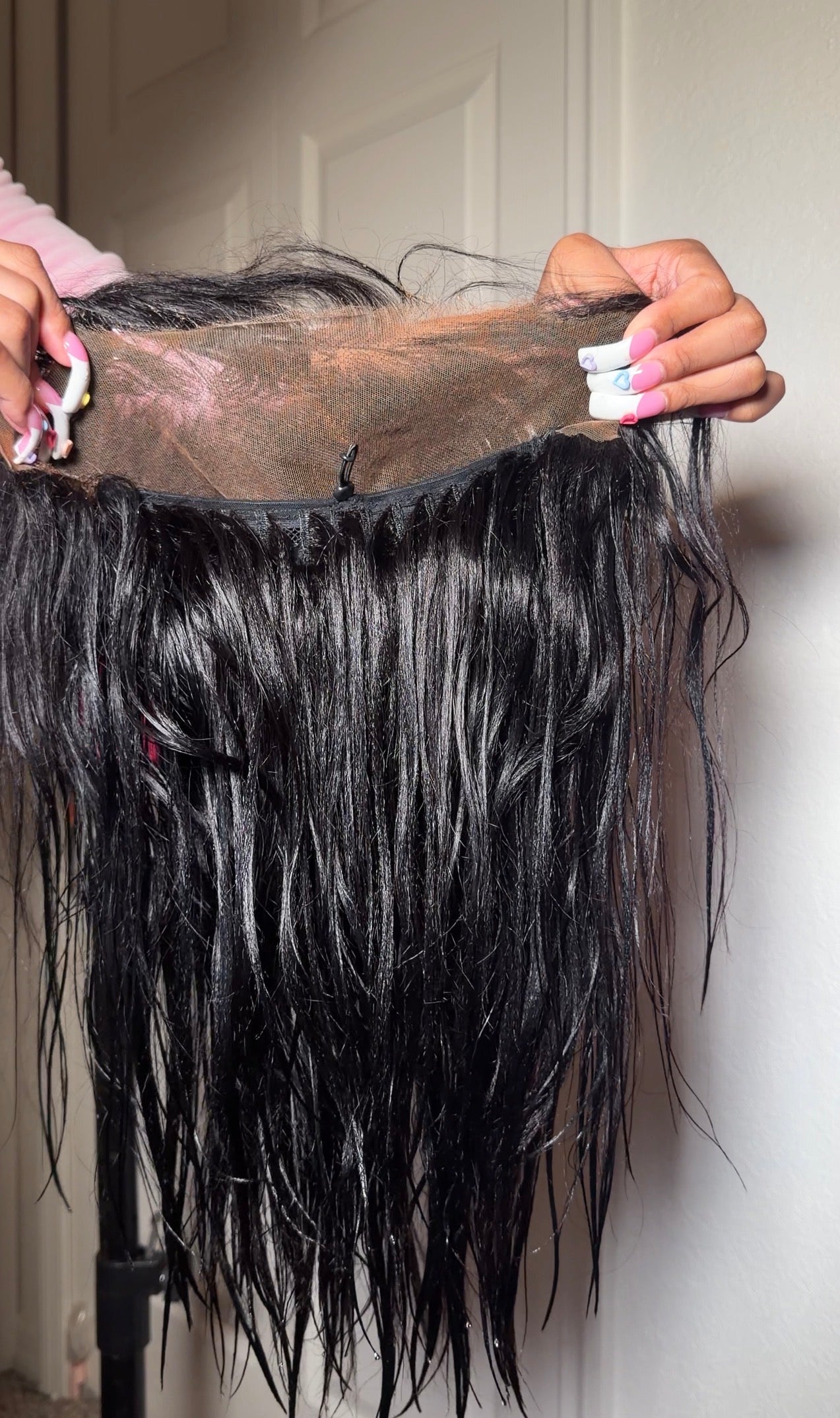 REFURBISHED WIG : Side Part Yaki Bob Wig